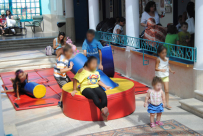  بالصور: إنطلاق حملة التطعيم ضد فايروس "شلل الأطفال - البوليو" في مركز هيرش بيافا 